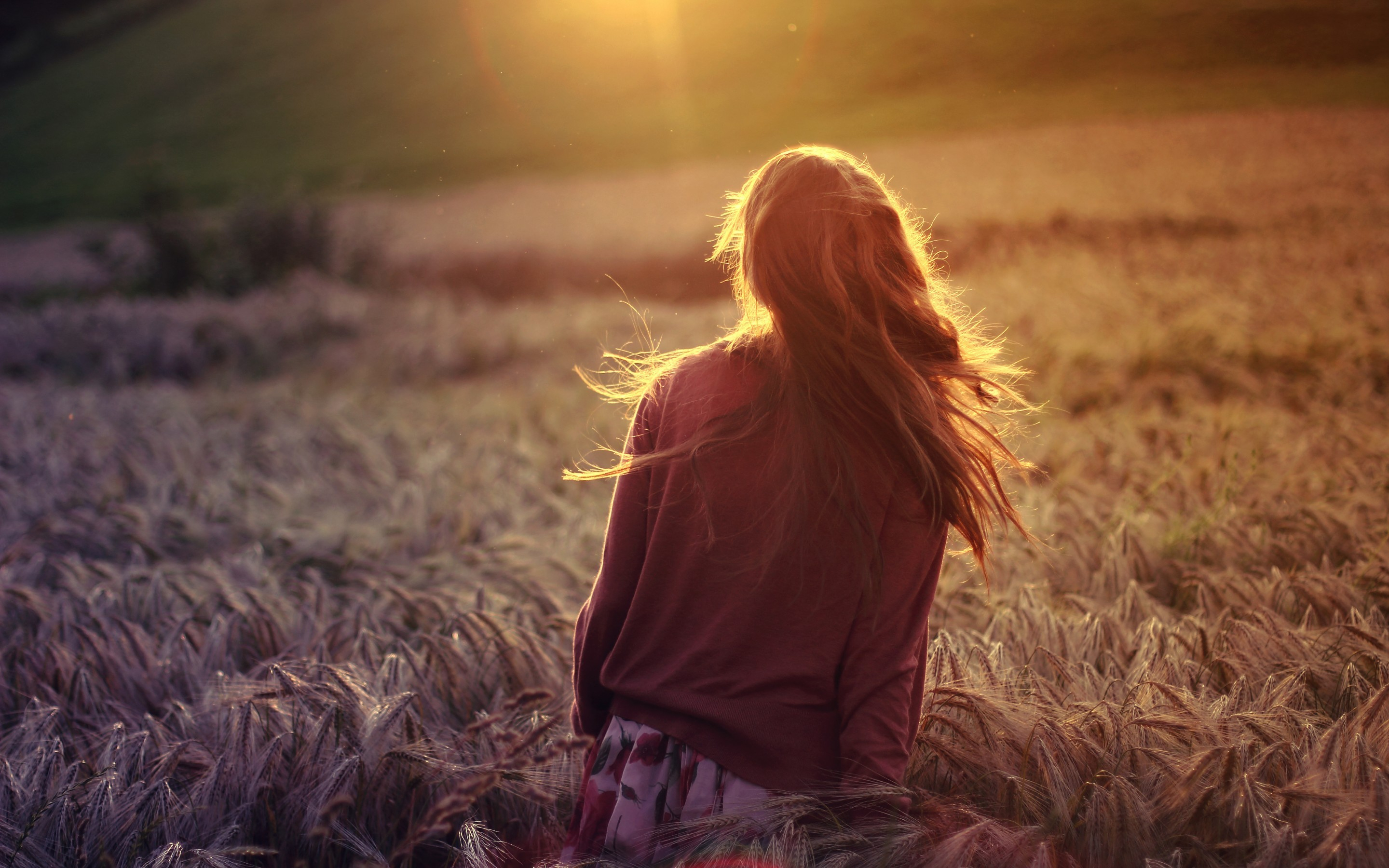 14) just a worry-free girl