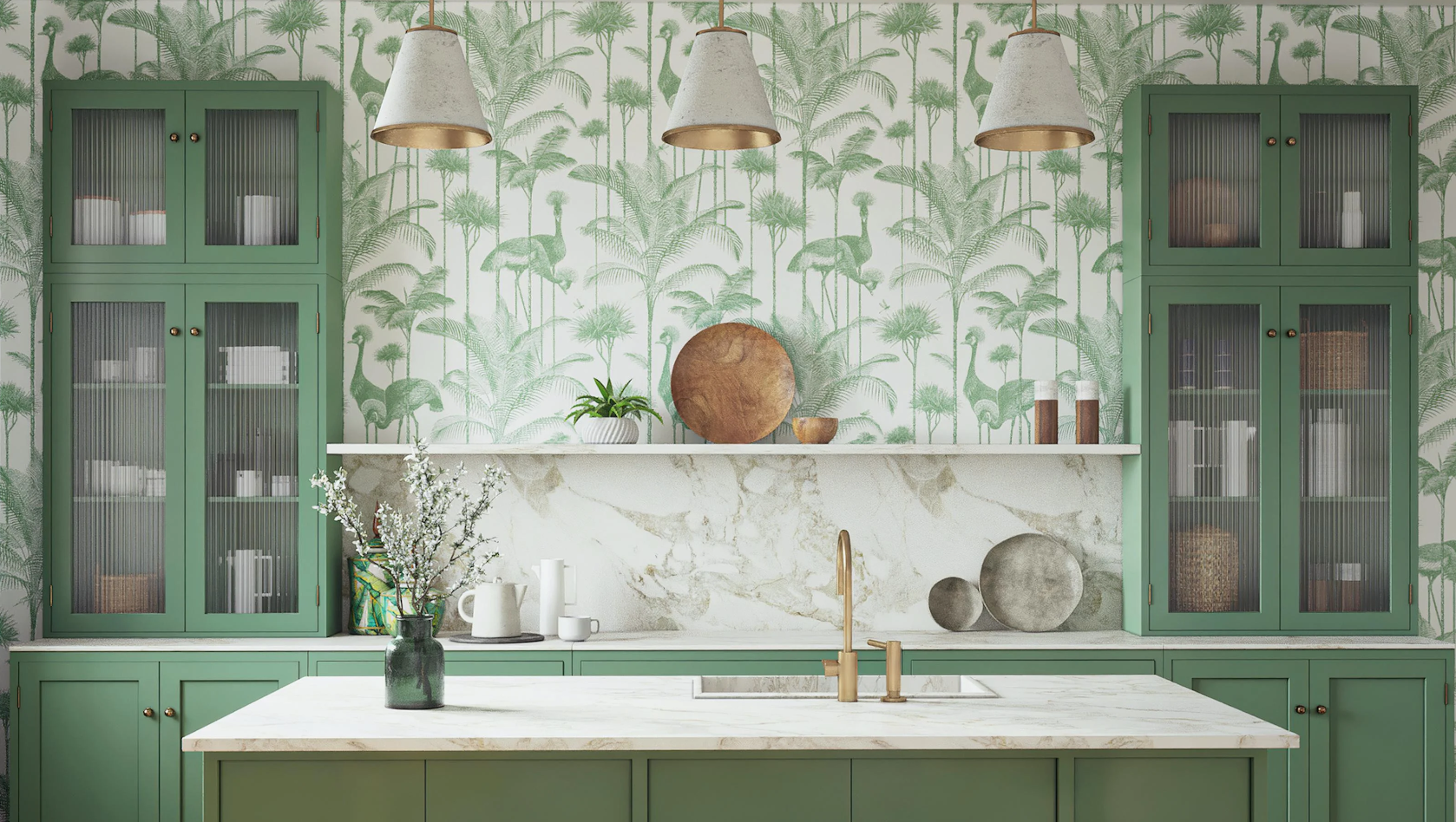 18) customed cabinets